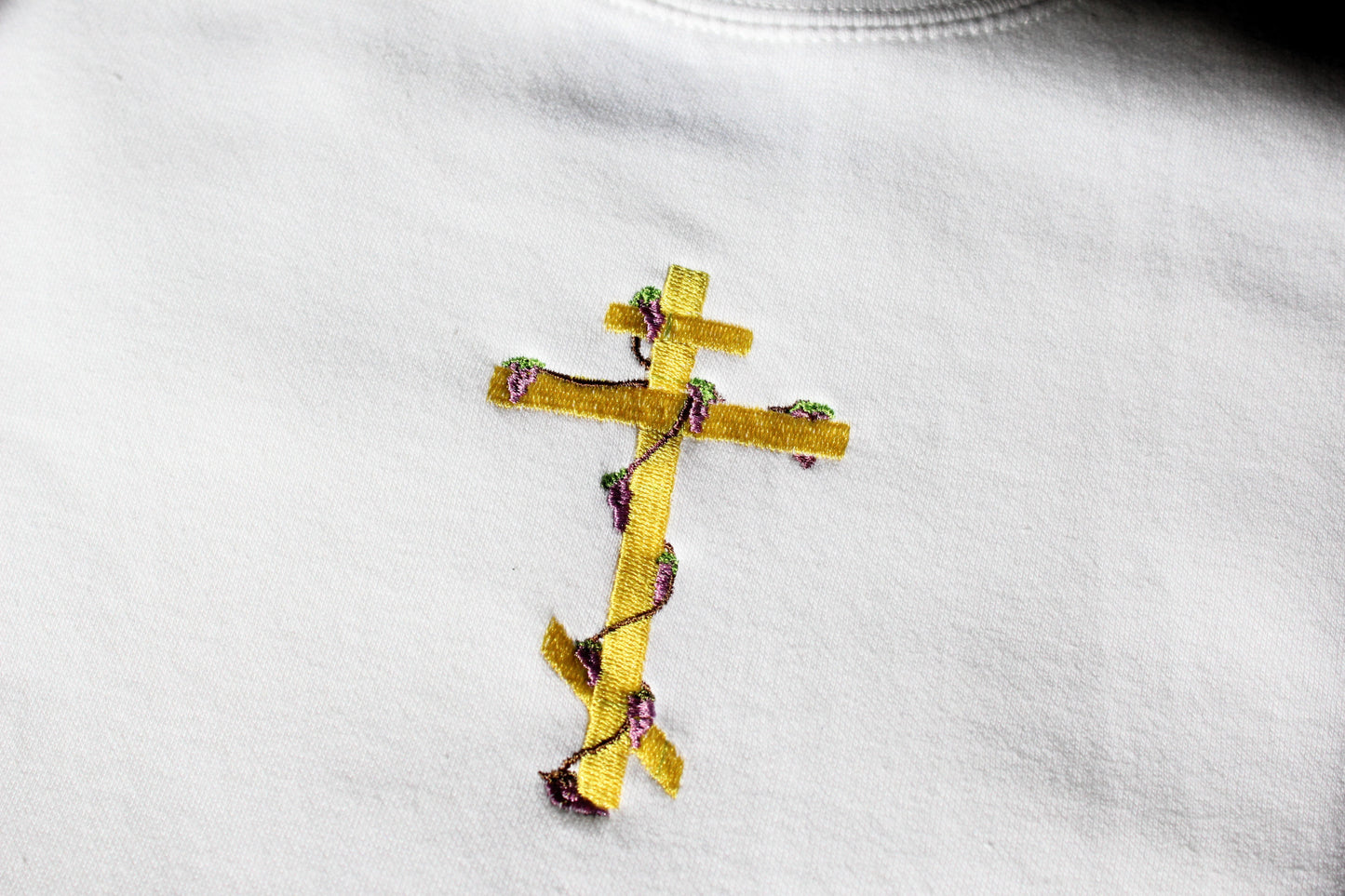 Vined Cross (Unisex) Hoodie