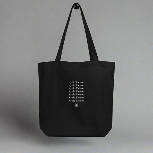 Kyrie Eleison Tote Bag