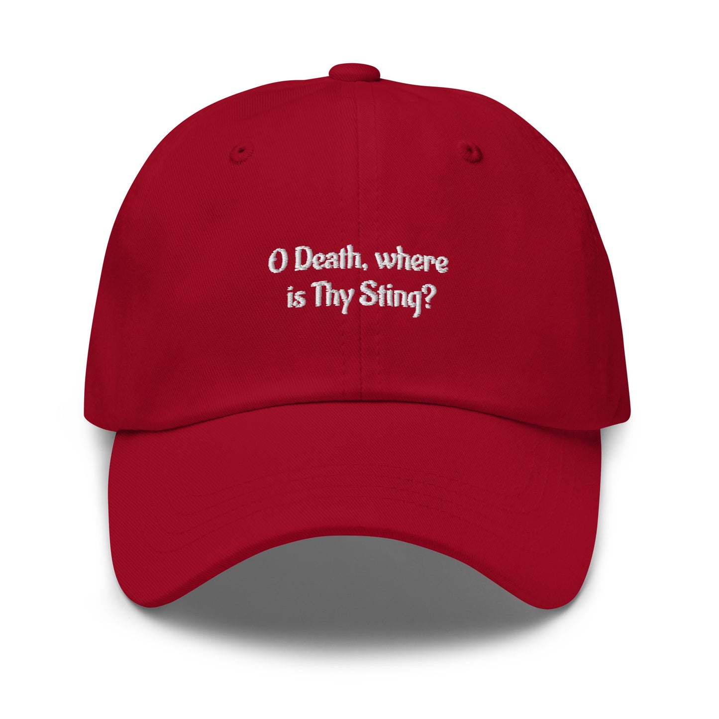 O Death, Where is Thy Sting Hat